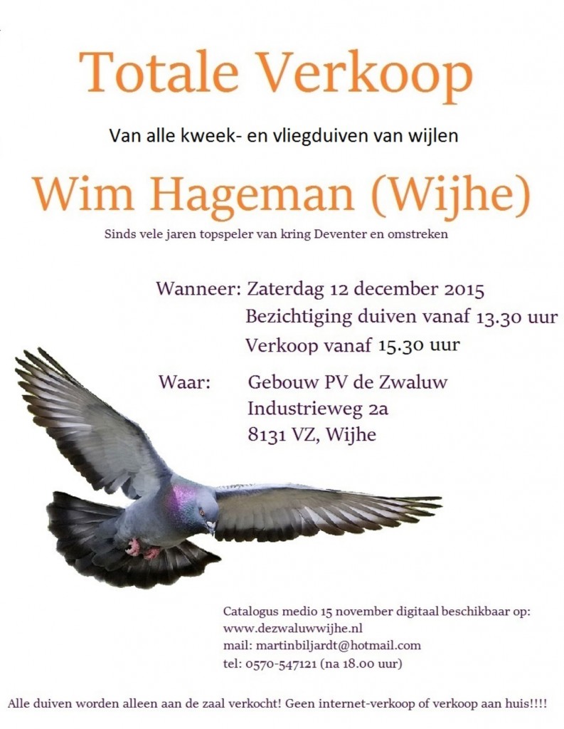 Poster Wim Hageman